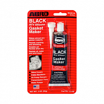 ABRO герметик прокладок ЧЕРНЫЙ силиконовый 12-AB-RW 85г 1/12шт